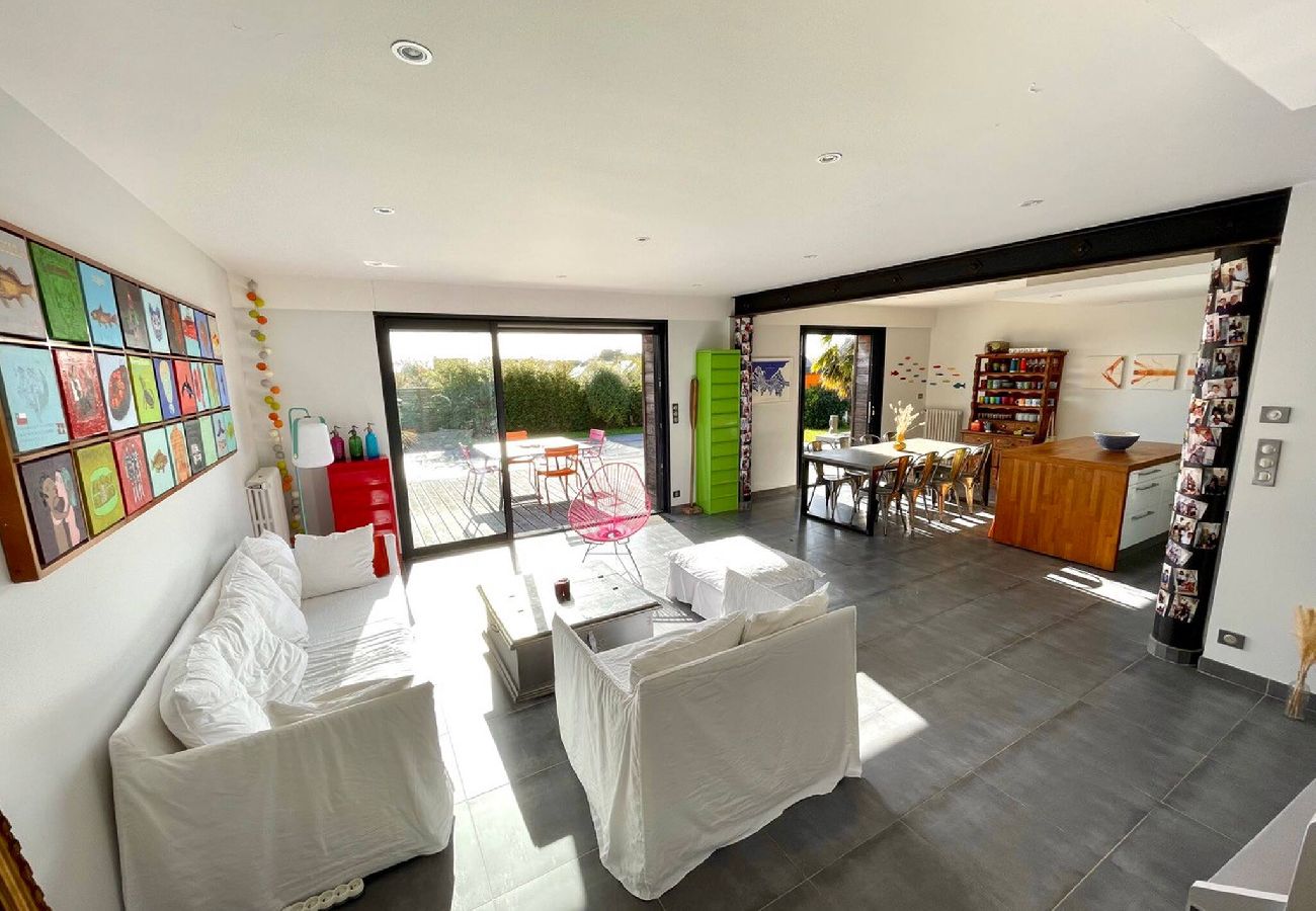 House in Locmariaquer - Kerblec, house with pool