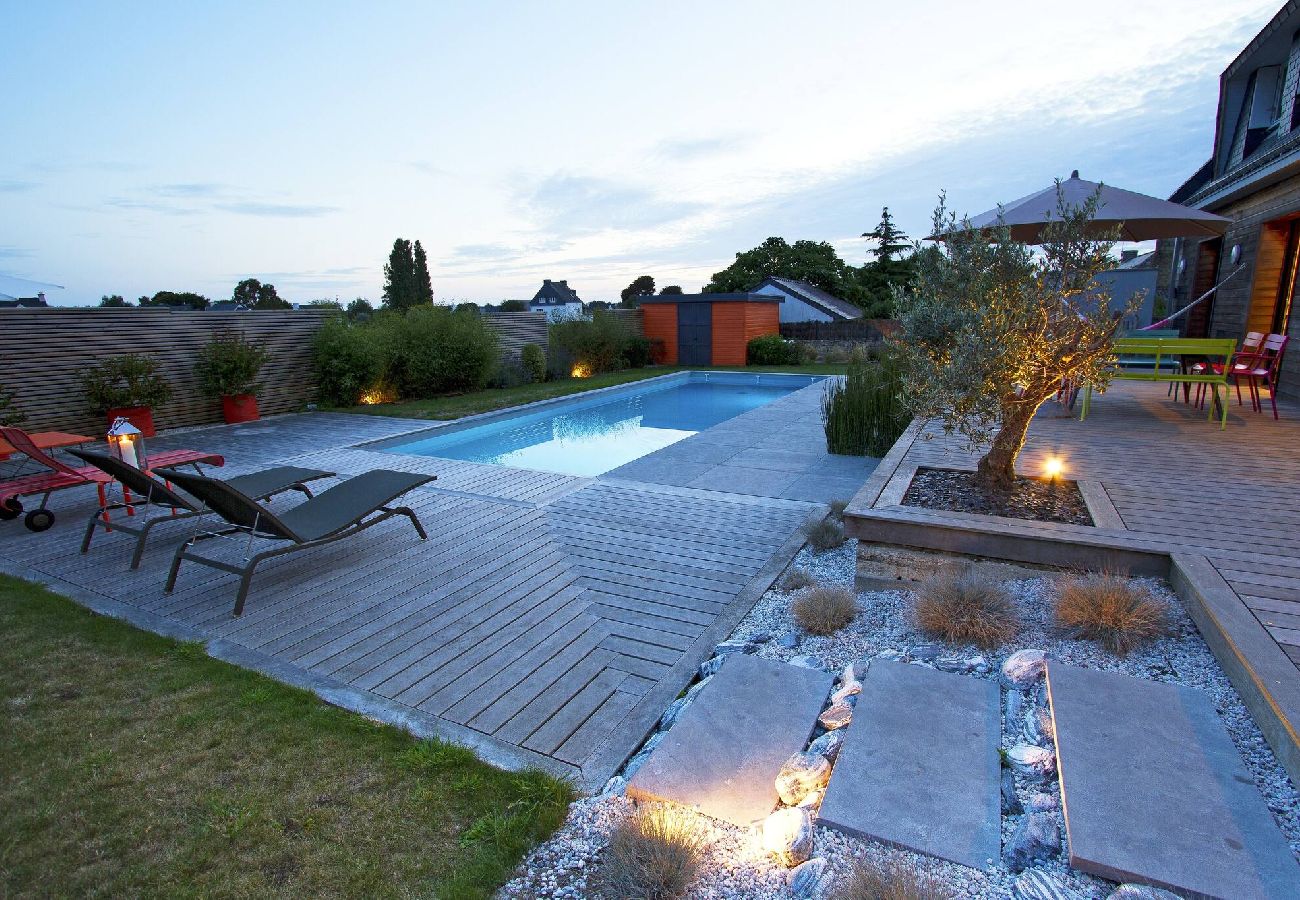 House in Locmariaquer - Kerblec, house with pool