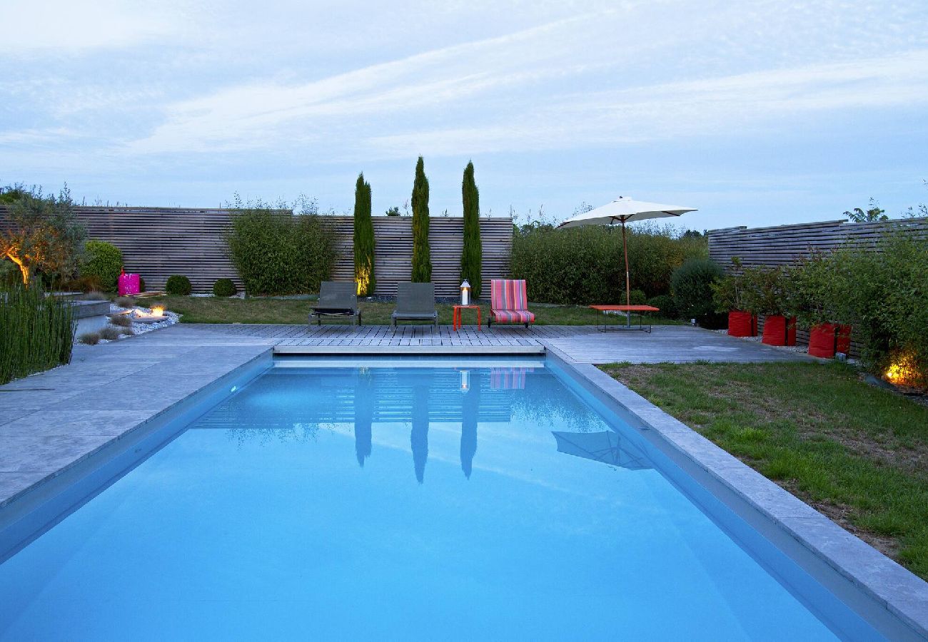 Maison à Locmariaquer - Kerblec, maison avec piscine 
