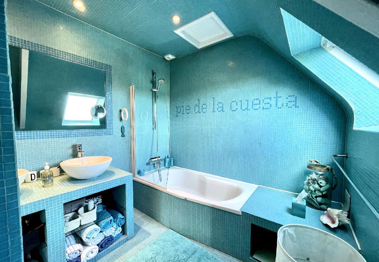 Maison à Locmariaquer - Kerblec, maison avec piscine 