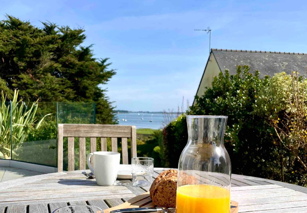 Maison à Locmariaquer - Ty Limicoles, villa avec vue sur golfe du Morbihan 