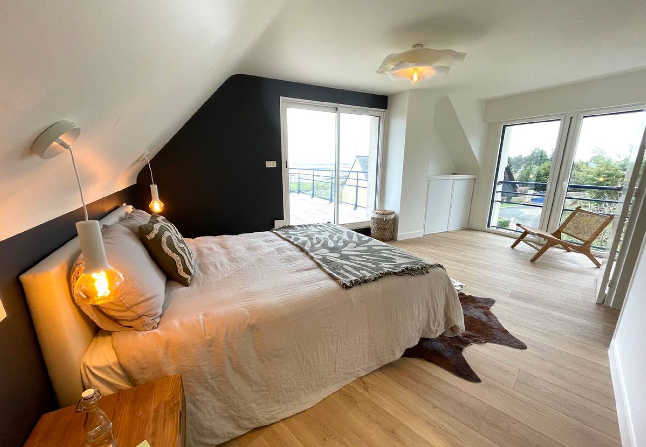 Maison à Locmariaquer - Ty Limicoles, villa avec vue sur golfe du Morbihan 