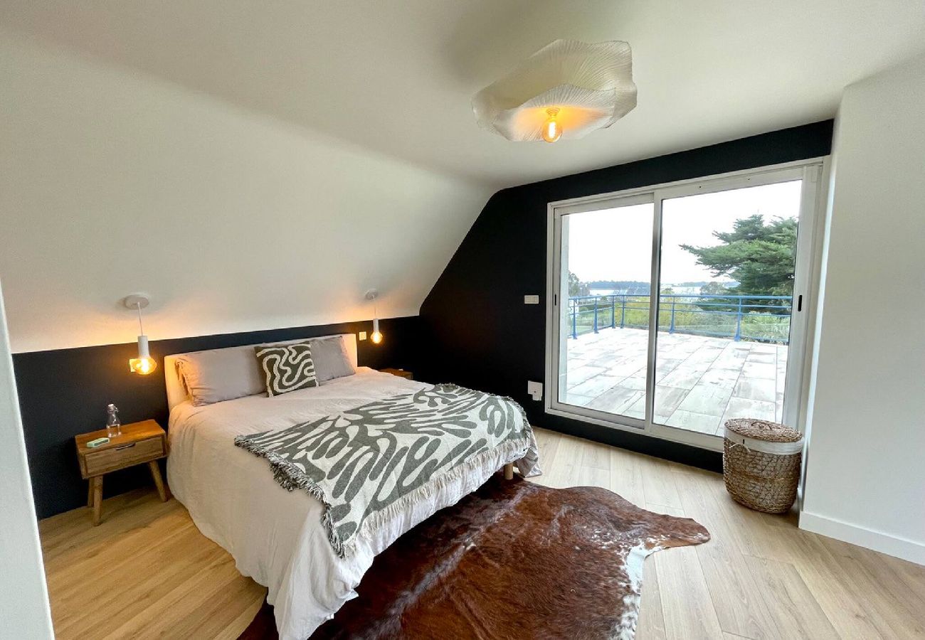 Maison à Locmariaquer - Ty Limicoles, villa avec vue sur golfe du Morbihan 