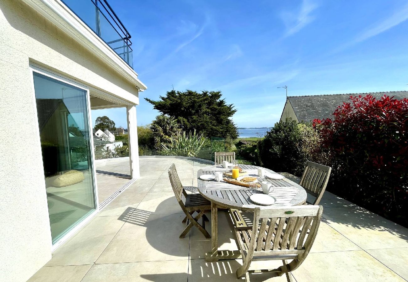 Maison à Locmariaquer - Ty Limicoles, villa avec vue sur golfe du Morbihan 