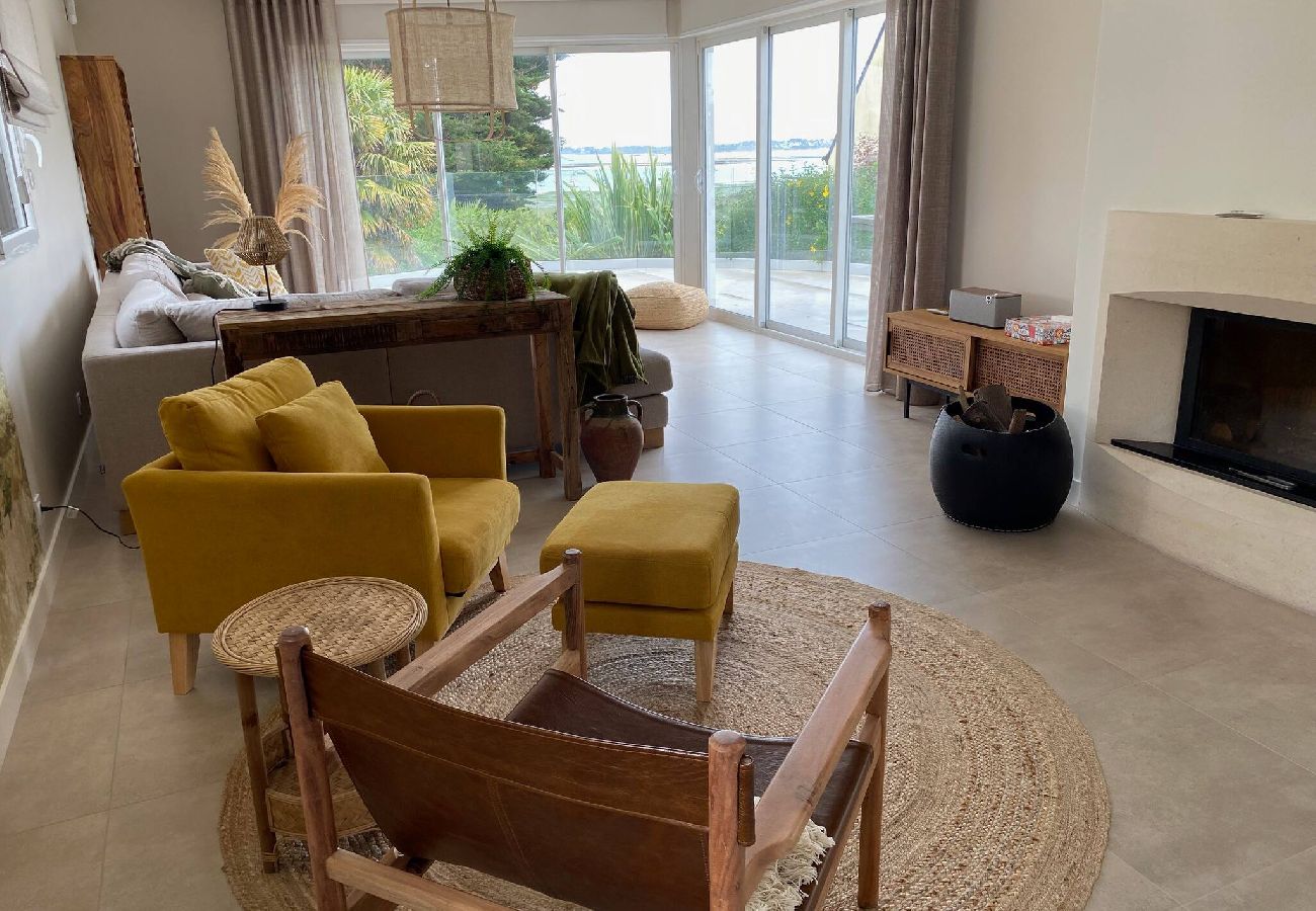 Maison à Locmariaquer - Ty Limicoles, villa avec vue sur golfe du Morbihan 