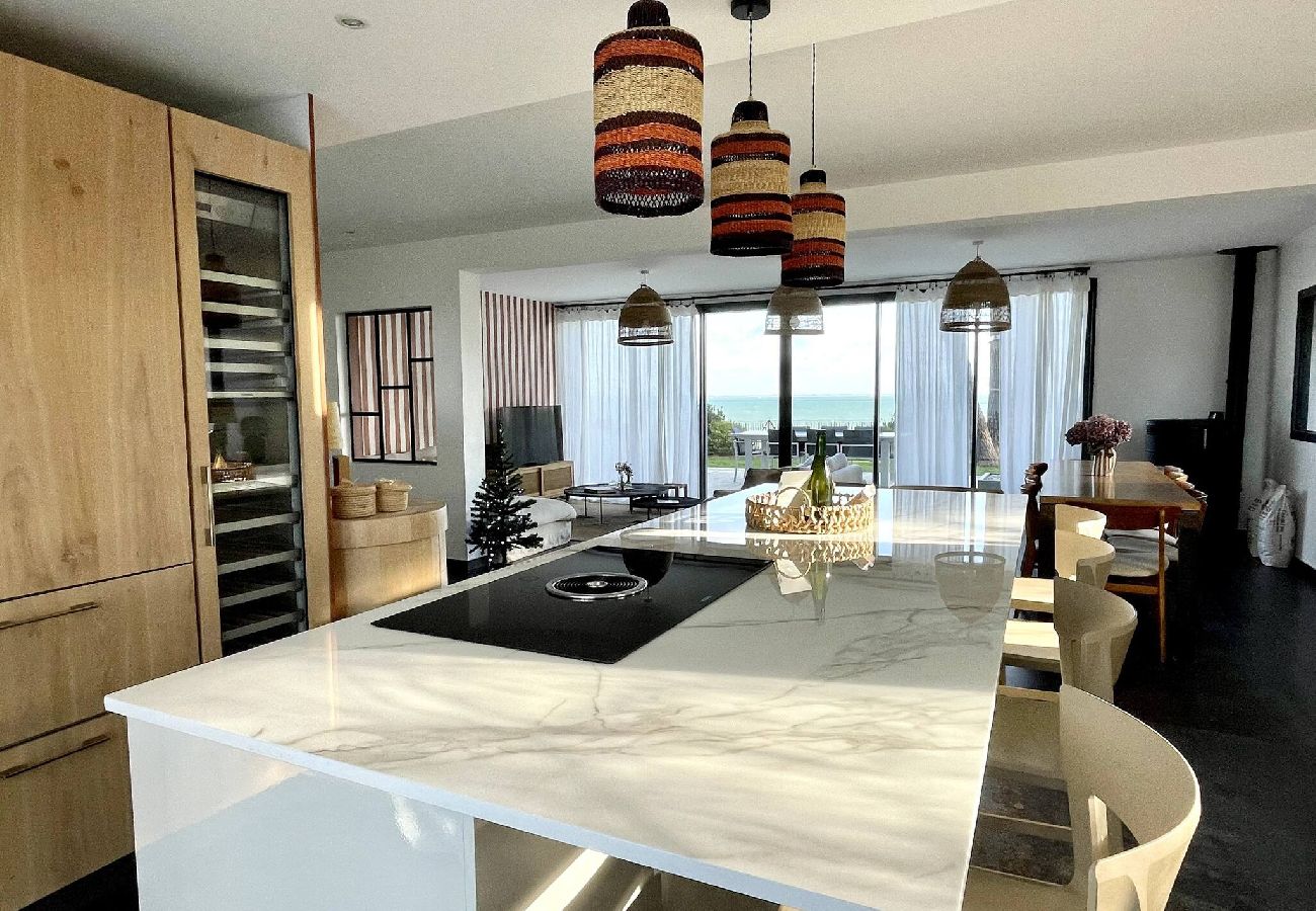 Villa à Saint-Pierre-Quiberon - Kerhostin, villa vue mer 12 pers 