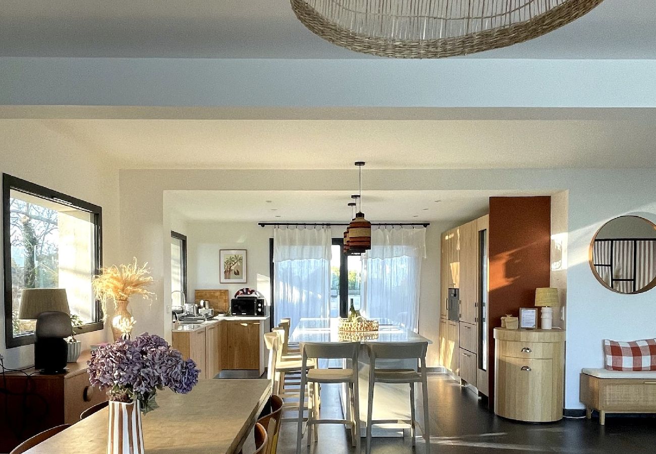Villa à Saint-Pierre-Quiberon - Kerhostin, villa vue mer 12 pers 