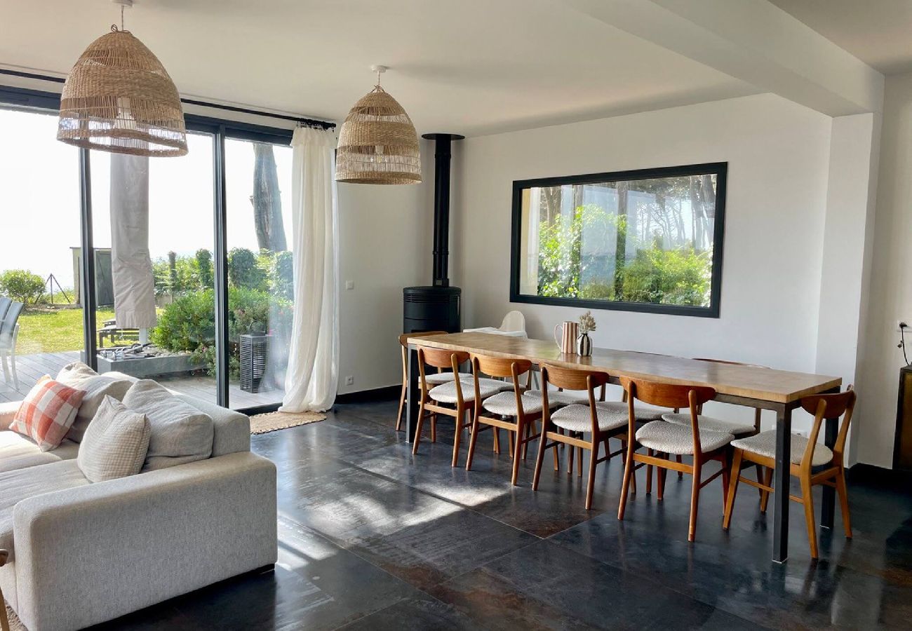 Villa à Saint-Pierre-Quiberon - Kerhostin, villa vue mer 12 pers 
