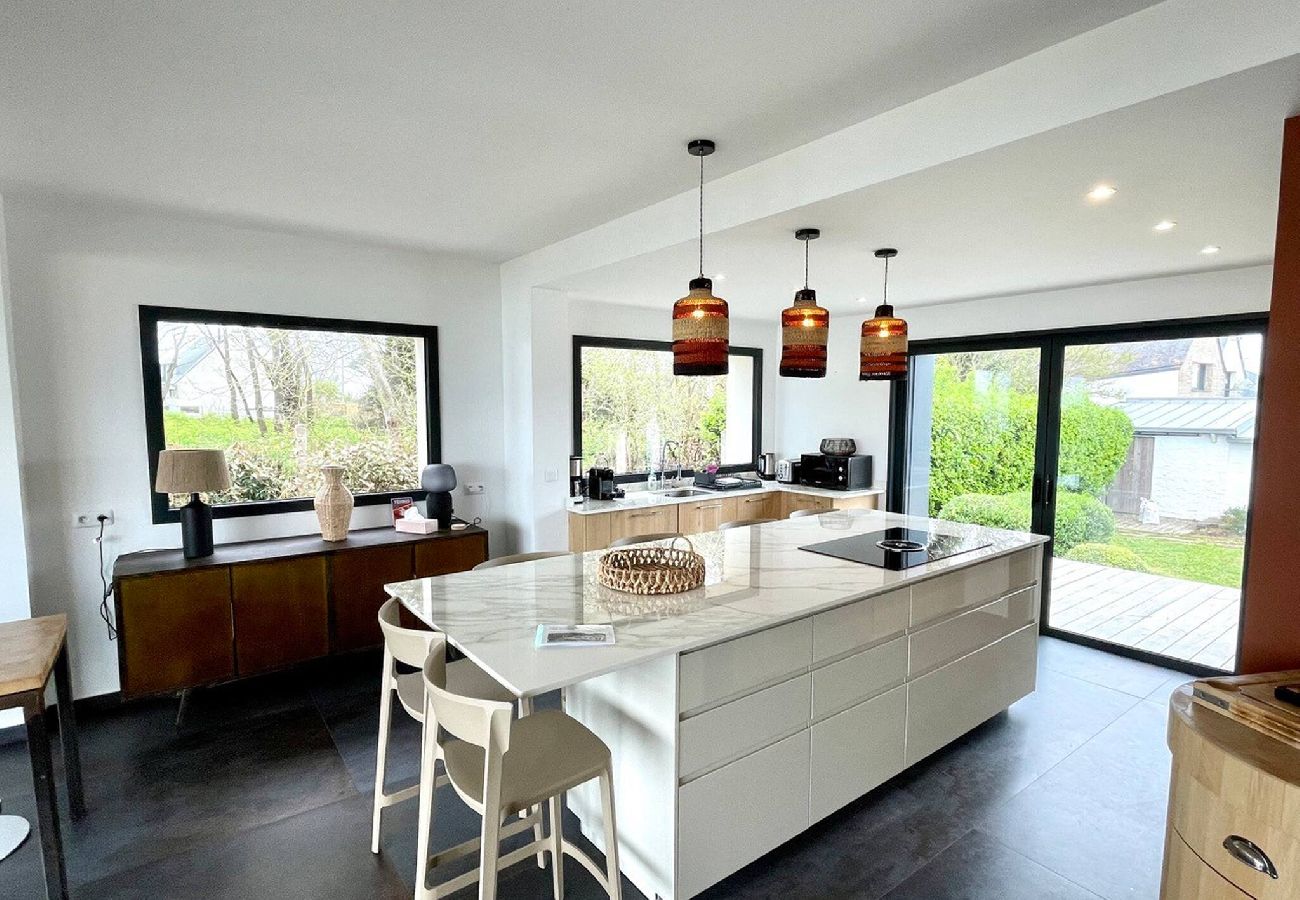 Villa à Saint-Pierre-Quiberon - Kerhostin, villa vue mer 12 pers 