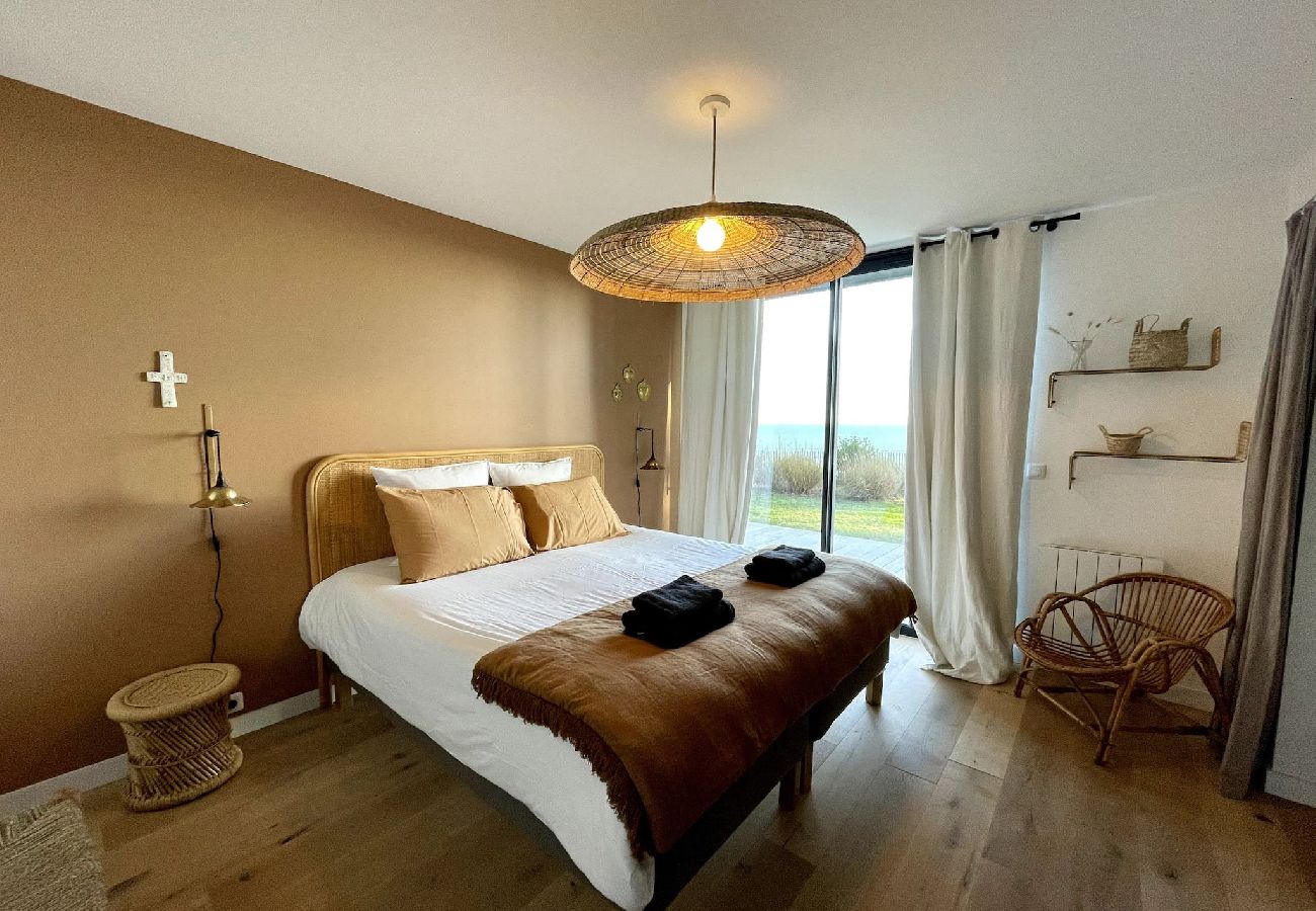 Villa à Saint-Pierre-Quiberon - Kerhostin, villa vue mer 12 pers 
