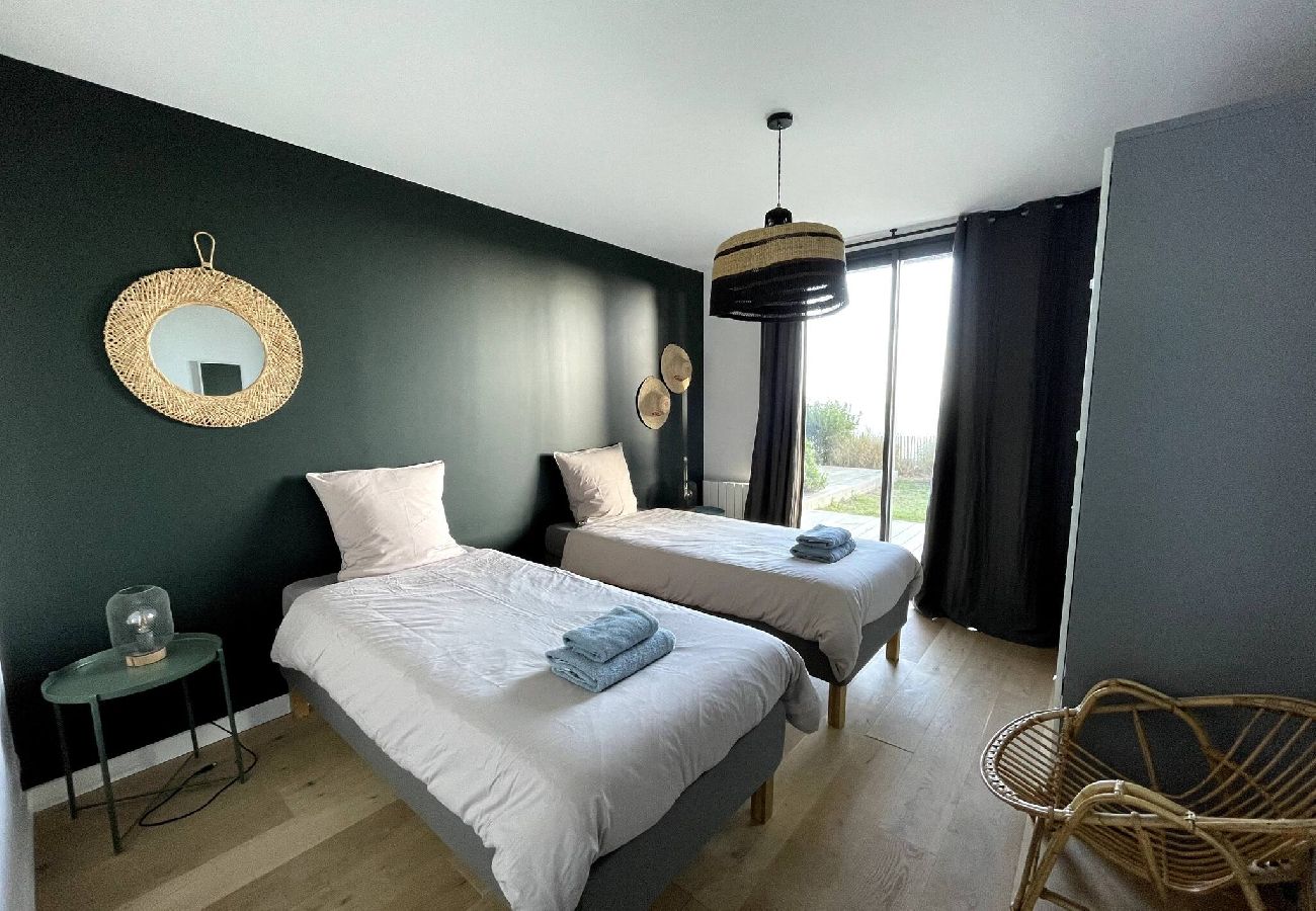 Villa à Saint-Pierre-Quiberon - Kerhostin, villa vue mer 12 pers 