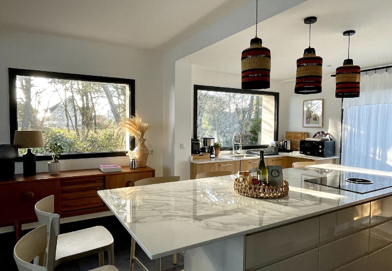 Villa à Saint-Pierre-Quiberon - Kerhostin, villa vue mer 12 pers 