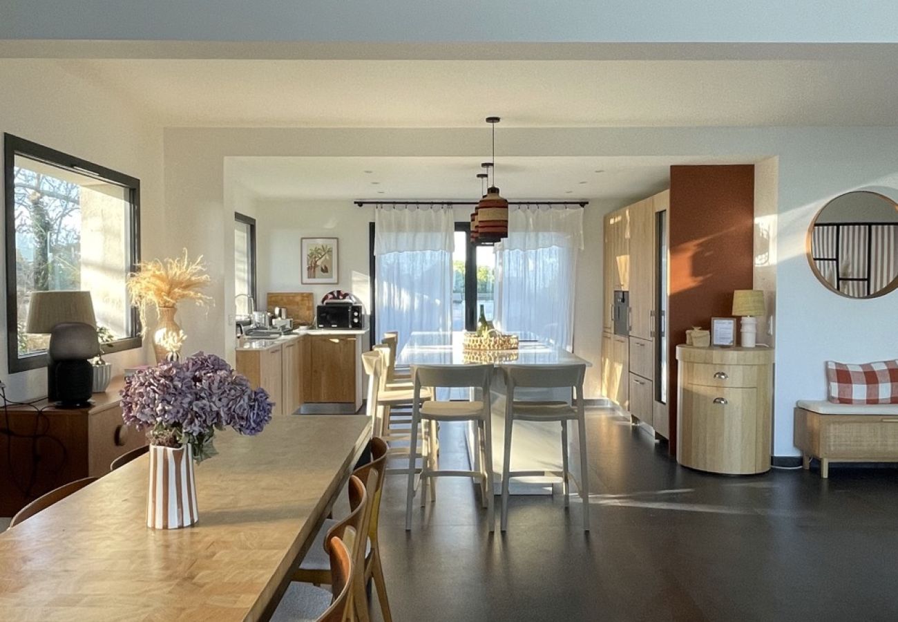 Villa à Saint-Pierre-Quiberon - Kerhostin, vue mer 8 personnes