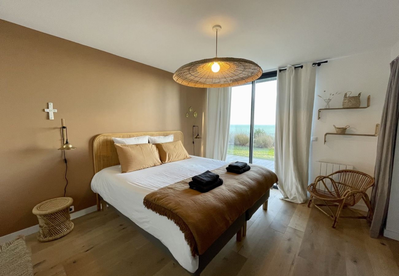 Villa à Saint-Pierre-Quiberon - Kerhostin, vue mer 8 personnes