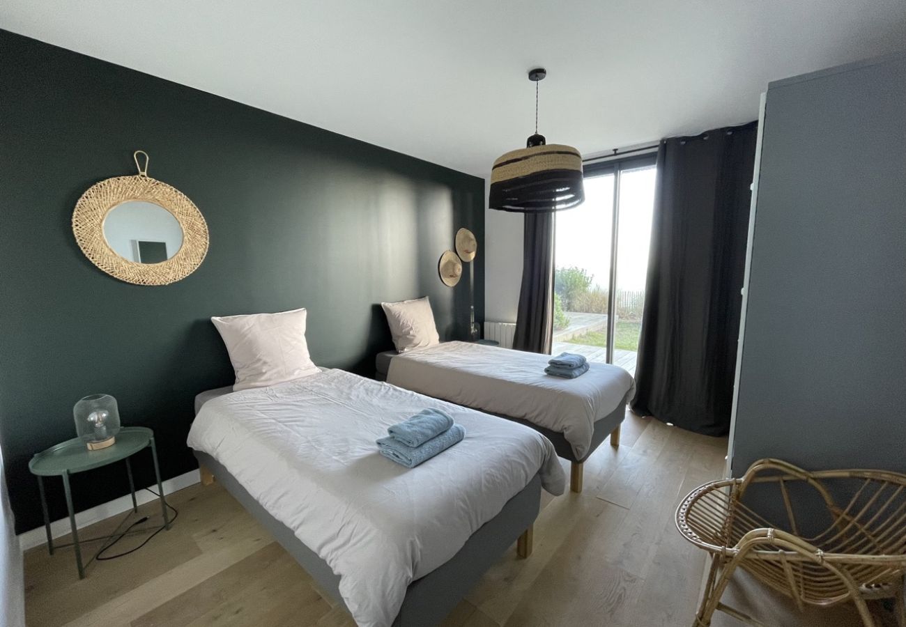 Villa à Saint-Pierre-Quiberon - Kerhostin, vue mer 8 personnes