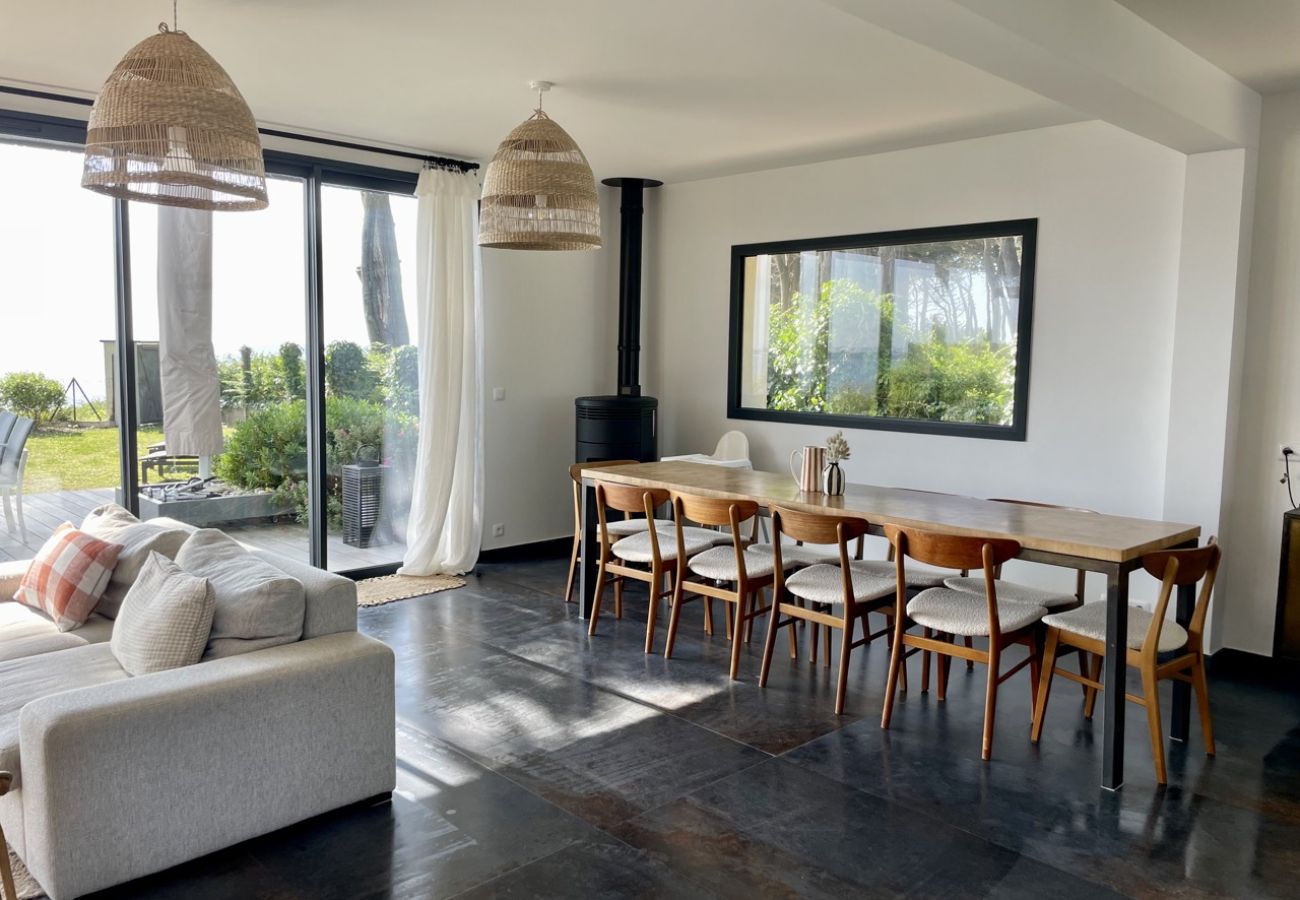 Villa à Saint-Pierre-Quiberon - Kerhostin, vue mer 8 personnes