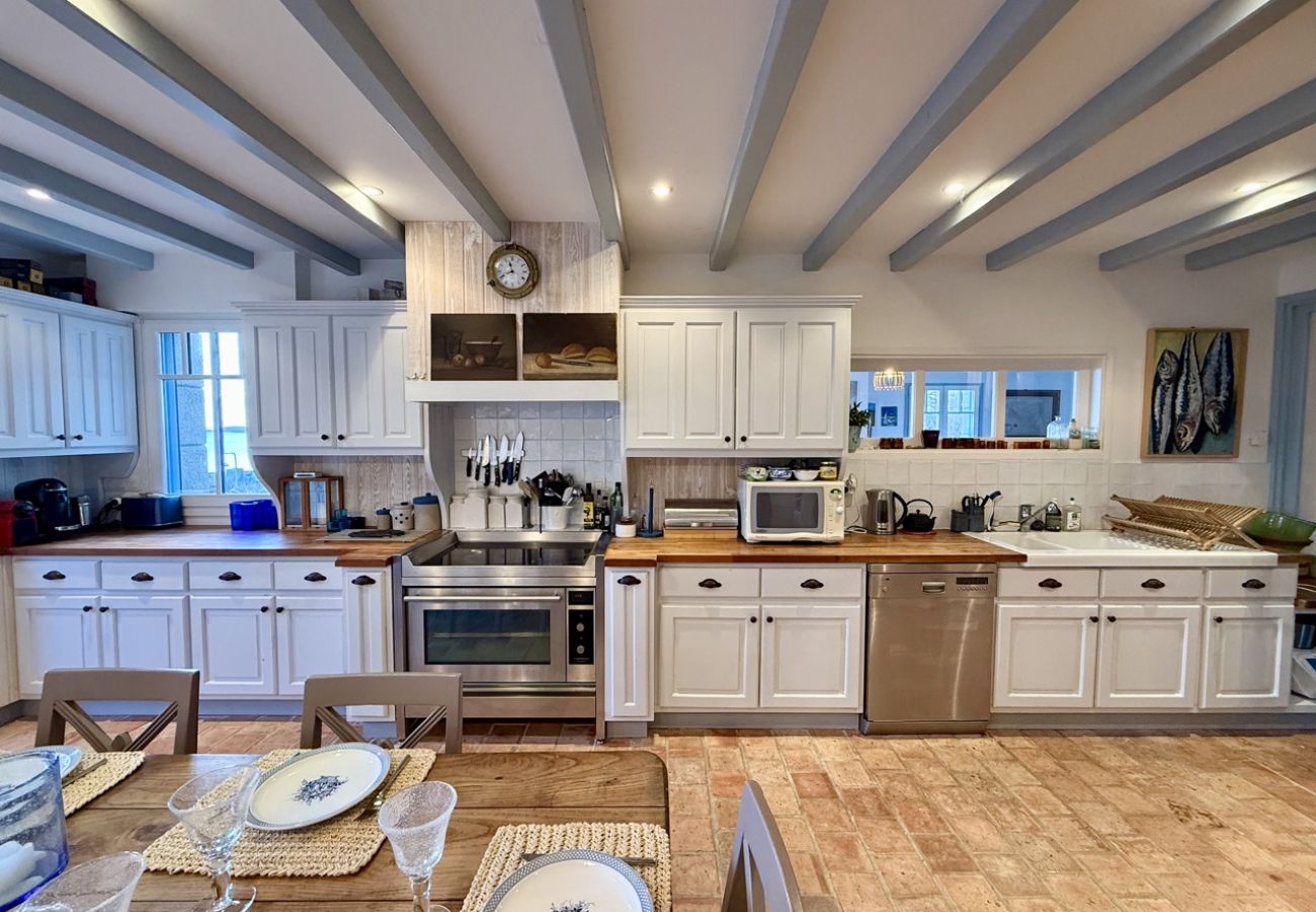 Maison à Locmariaquer - Les embruns, les pieds dans l'eau